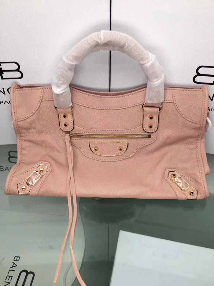 BALENCIAG巴黎世家 新款 小金釘 原版義大利進口山羊皮 手提單肩斜挎包  BL1015